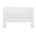 Artiss QUEEN Bed Head with Shelves White Storage Headboard