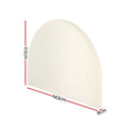 Artiss Bed Frame DOUBLE Headboard Boucle Grey White