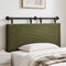 Artiss Wall Mounted Headboard King Single Corduroy Upholstered Hanging Bed Head