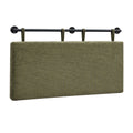Artiss Wall Mounted Headboard King Single Corduroy Upholstered Hanging Bed Head