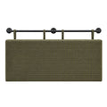 Artiss Wall Mounted Headboard King Single Corduroy Upholstered Hanging Bed Head