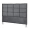 Artiss Bed Headboard Double Bedhead Linen Fabric Charcoal
