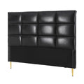 Artiss Bed Headboard Queen Bedhead PU Leather Black