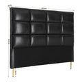 Artiss Bed Headboard Queen Bedhead PU Leather Black