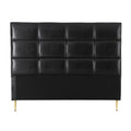 Artiss Bed Headboard Queen Bedhead PU Leather Black