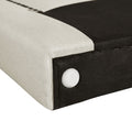 Artiss KING Bed Head Headboard Fabric Beige White RIVE