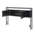 Artiss Bed Headboard Queen Storage Bedhead Charging Station Black