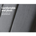 Artiss DOUBLE Bed Head Headboard Velvet Grey