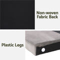 Artiss QUEEN Bed Headboard 153CM Grey Velvet