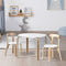 Keezi 3 Piece Kids Table Chairs Set Activity Play Desk Toy