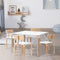 Keezi Kids Table Chairs Set 5PC Activity Play Desk Wooden