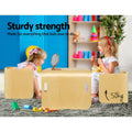 Keezi Kids Table Chairs Set 3PC Storage Desk Multifunctional