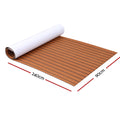 Seamanship EVA Foam Boat Flooring Mat 240x90cm Dark Brown
