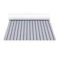 Seamanship EVA Foam Boat Flooring Mat 240x90x0.6cm Light Grey