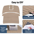 Seamanship Boat Flooring, EVA Foam Decking Mat, 240x90cm, Taupe