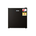 Devanti 48L Bar Fridge Black Glass Door Cooler