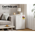 Devanti 70L Mini Bar Fridge White Portable Cooler