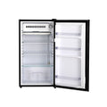Devanti 95L Bar Fridge Black Glass Door Compact