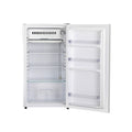 Devanti 95L Bar Fridge White Glass Door Bench Top