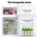 Devanti 85L Bar Fridge Mini Freezer White