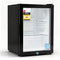 Devanti 56L Bar Fridge Glass Door Black Countertop Mini Cooler