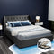 Artiss QUEEN Gas Lift Bed Frame Charcoal Storage