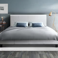 Artiss DOUBLE Bed Frame White NEO Metal Platform