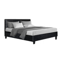 Artiss NEO DOUBLE Bed Frame Black