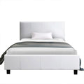Artiss KING SINGLE Bed Frame White NEO
