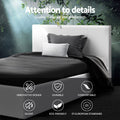 Artiss KING SINGLE Bed Frame White NEO