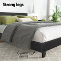 Artiss Bed Frame QUEEN Size Charcoal NEO