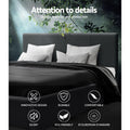 Artiss QUEEN Bed Frame Charcoal NEO