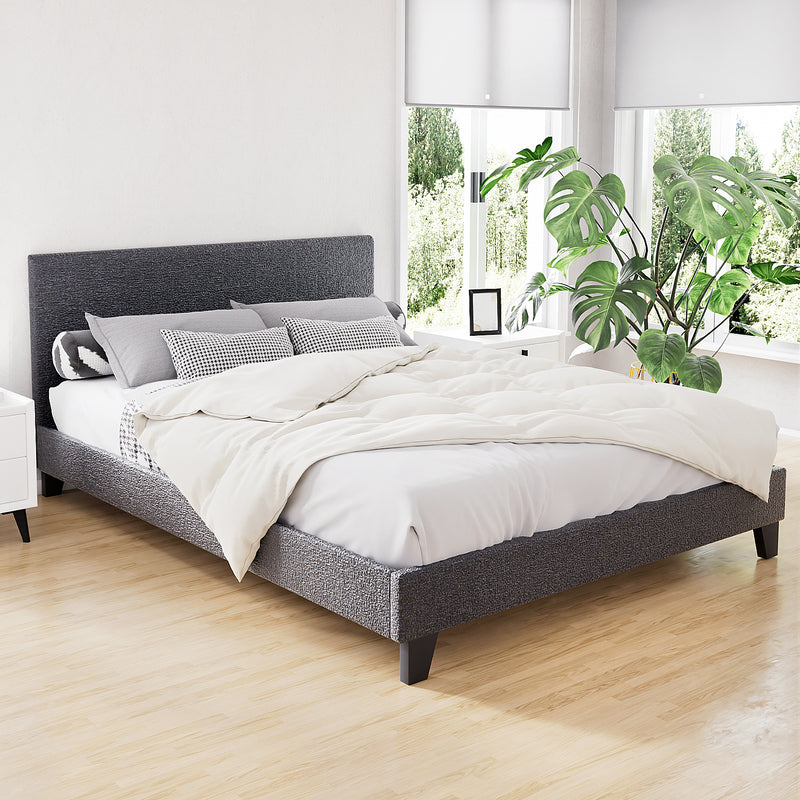 Artiss QUEEN Bed Frame Charcoal NEO