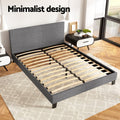Artiss Bed Frame QUEEN Size Grey NEO