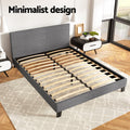 Artiss QUEEN Bed Frame Grey NEO