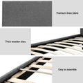 Artiss Bed Frame SINGLE Size Grey NEO
