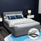 Artiss DOUBLE Gas Lift Bed Frame Grey Storage