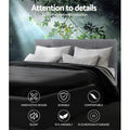 Artiss VANKE Bed Frame DOUBLE Grey