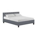 Artiss QUEEN Bed Frame Grey VANKE