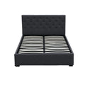 Artiss DOUBLE Bed Frame Gas Lift Storage Charcoal