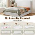 Artiss Double Bed Frame Boucle Fabric Removable Washable Cover