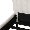 Artiss QUEEN Bed Frame Beige AMMY