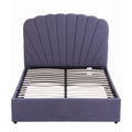 Artiss Double Bed Frame with Lift Up Storage and USB Ports Grey