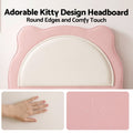Artiss King Single Pink Kids Bed Frame for Girls Bedroom Cute Animal Upholstered