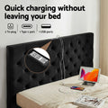 Artiss Double Bed Frame 3 Drawer Storage USB Charging Station