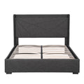 Artiss Double Bed Frame Gas Lift Storage Charcoal Grey