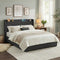 Artiss KING Bed Frame Gas Lift Storage Charcoal Grey