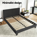Artiss NEO DOUBLE Bed Frame Charcoal