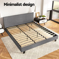 Artiss Bed Frame KING Size Grey NEO
