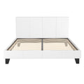 Artiss Bed Frame QUEEN Size White NEO